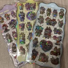 ラブブ　シール　3枚セット