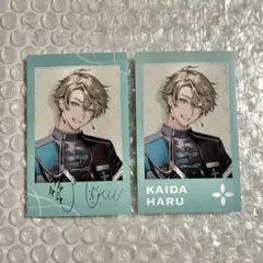 チェキ風カード 甲斐田晴 2枚セット