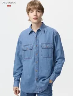 美品 ユニクロ JWANDERSON デニムジャケット インディゴ S メンズ 楽天 