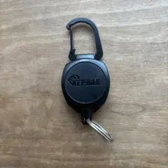 【新品・未使用】KEY-BAK リトラクタブル キーホルダー ブラック