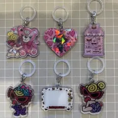ヒステリックミニ めじるしアクセサリー アンブレラマーカー6個セット