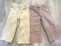 ジーパン　パンツ　ボトムス　セット　フレアパンツ　ZARA 80 85 90
