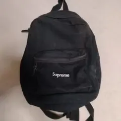 タ*！様 supreme デニムバックパック 黒 リュックCODURA 2025 - メルカリ