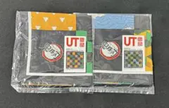 【新品、未使用】ユニクロ　鬼滅の刃　バンダナ　ハンカチ　非売品　2枚セット