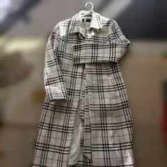 ロングコート　　アイボリー