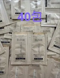 エリクシール ホワイト しっとりブライトニング ローション、エマルジョン　40包