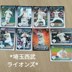 *埼玉西武ライオンズ*トレーディングカード*9枚★セット*