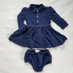 Ralph Lauren ポロワンピース ブルマ セット 6M 12Mのサムネイル