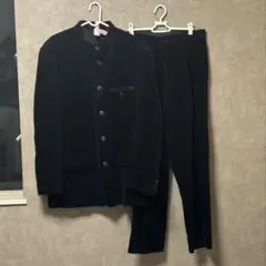 ISSEY MIYAKE MEN セットアップ コーデュロイ　マオカラー 黒