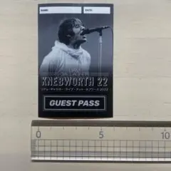 Liam Gallagher Knebworth 22 映画館入場特典ステッカー