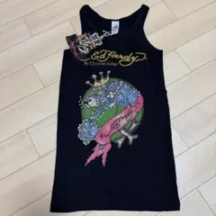 【Ed Hardy/エドハーディー】王冠タイガー 虎 タンクトップのサムネイル