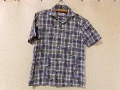 105332 マックレガー　半袖チェックシャツ　サイズMのサムネイル