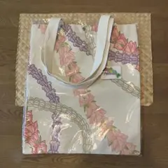 トートバッグ　レイ柄