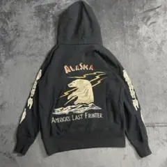 希少ビームス別注×東洋ALASKA スカジャン 紺×黒 BEAMS BOY 25周年企画》テーラー東洋スペシャルコラボアイテム