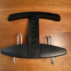 ナカバヤシ デスクチェア チェアハンガー 服の神 ブラック