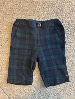 ぼ*つ様 mikihouse チェック柄ハーフパンツ 100