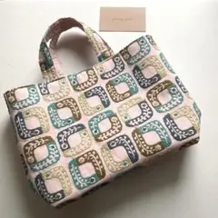 minaperhonen lolo pink8寸がま口2wayあおりトートバッグ - メルカリ