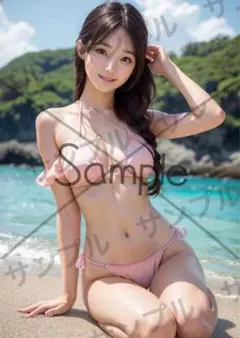 M1157】AI美女 A4ポスター グラビア 美人 かわいい - メルカリ
