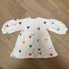 m*i様 ディズニー ミッキー風バルーン柄ワンピース 100cm 未使用