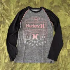 US古着 Hurley buckleハーレー　ラグラン長袖Tシャツ