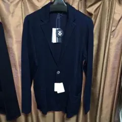 LARDINI cotton knit jacket (ネイピー XS)