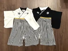 袴ロンパース 80サイズ 双子 男の子