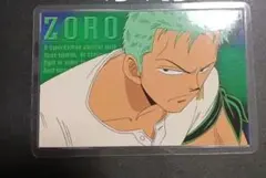ONEPIECE ゾロ 空島 ラミネートカード ラミカード 当時物 レア 希少