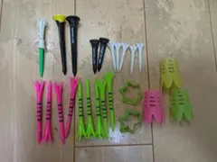 ゴルフティー まとめ売り TOUR TEE 他 複数種セット