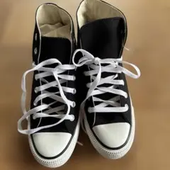 新品未使用　CONVERSE ブラック ハイカットスニーカー