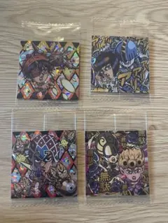 にふぉるめーしょん ジョジョの奇妙な冒険 シールウエハース 黄金の風　4セット