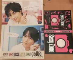 セクゾ　クリアファィル& フォトアルバム
