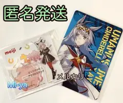 匿名発送【ウマ娘】カレンチャン ミニアクリルスタンド＆シンデレラグレイステッカー