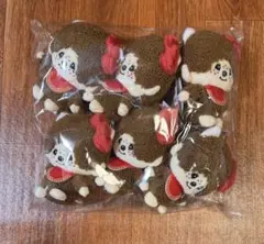 モンチッチ　ハローキティ　ボールチェーンマスコット　6個セット