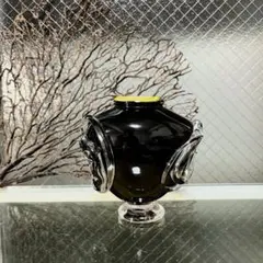 骨董　現代工芸　モダンアート　玉田恭子　雅硝子　花器　花入れ　花瓶　②