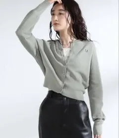 新品FRED PERRY × Ray BEAMS / 別注 ニット カーディガン