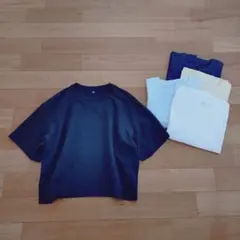 【美品・5枚セット】UNIQLOテクスチャージャージーT WOMEN XL 全色