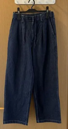 GU 344766 デニムバギースラックス　S