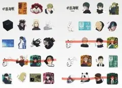 呪術廻戦　一番くじ　n賞　ステッカーセット×7種セット