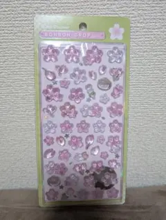 ボンボンドロップシール 桜 和柄