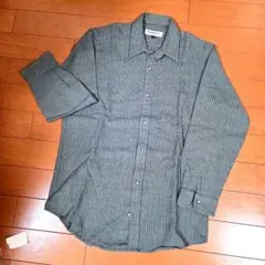 Ros Porden ウ－ル混カジュアルシャツ Mサイズ