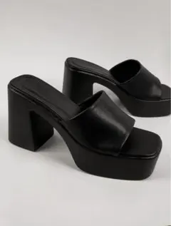 厚底サンダル 黒 完全売り切れ品☆