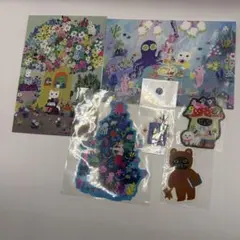 キタギシユミ ポストカード・ステッカーセット