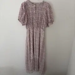 パフスリーブ ワンピース