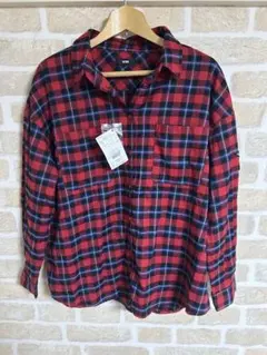 RODEO CROWNSチェック柄ネルシャツ レッド タグ付き