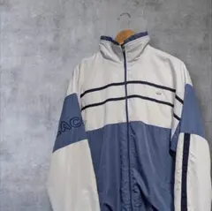 ラコステ　lacoste ナイロンジャケット　ブルゾン　ビンテージ