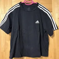 adidas 半袖 Tシャツ ブラック（J/L　KR/M）のサムネイル