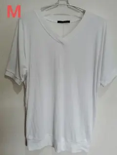 INGNI 　Vネック 半袖Tシャツ　M　白