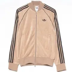 adidas アディダス ベロア トラックジャケット ゴールデン　ベージュ adidas ジャージ ベロア トラックジャケット / ジャージ