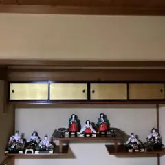 O-36 竹原文楽　ひな祭り 雛人形セット　三人官女と五人囃子 O-36 竹原文楽 ひな祭り 雛人形セット 三人官女と五人囃子 - メルカリ