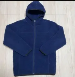ネイビー フリース ジャケット パーカー 防風 Sサイズ（最終価格です）